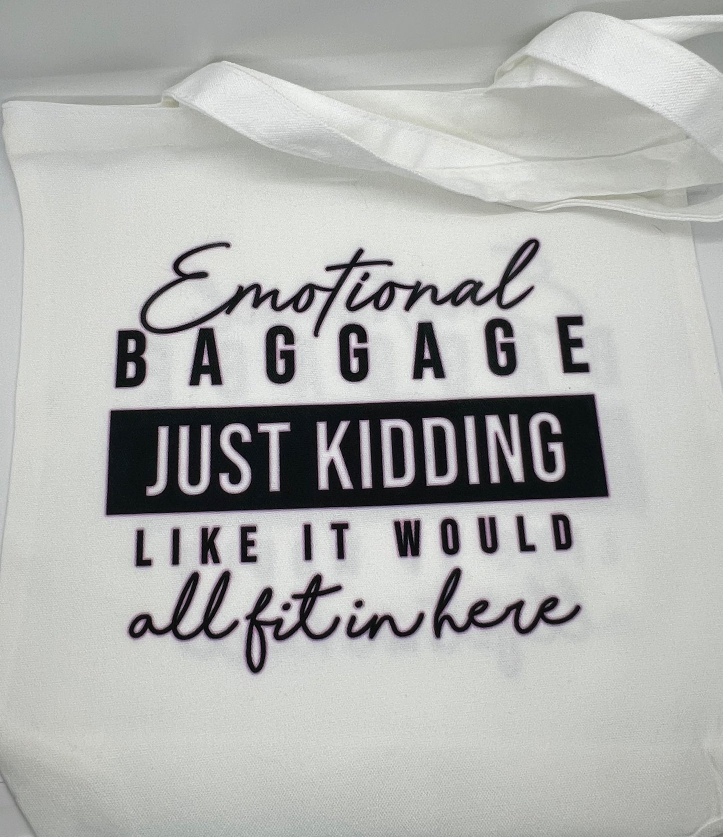 Emotional Baggage Tote Bag