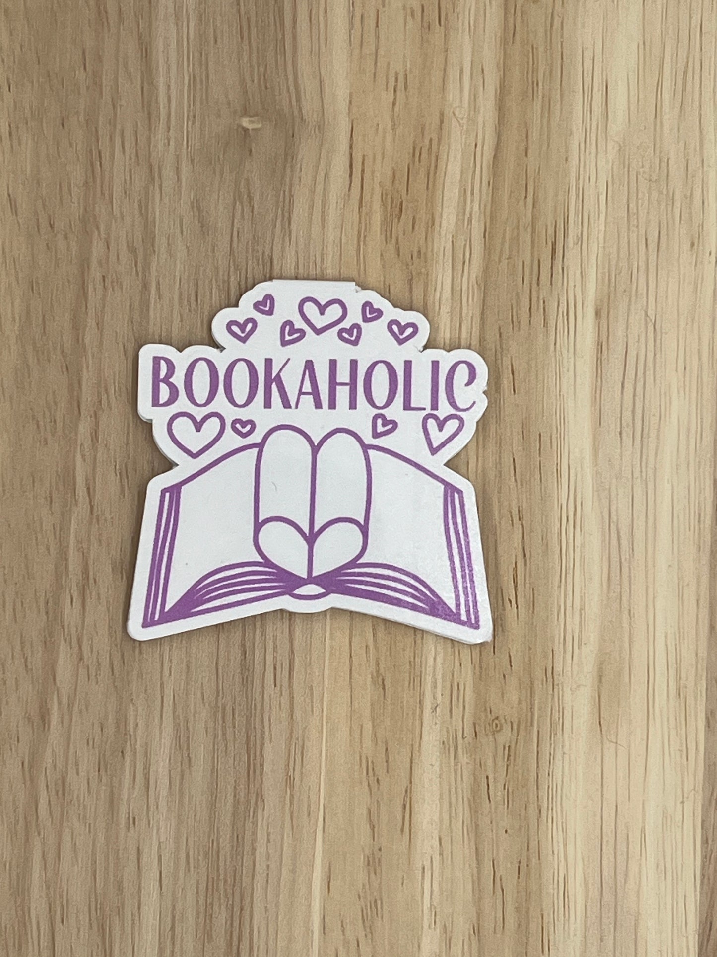 Bookaholic Magnetic Bookmark