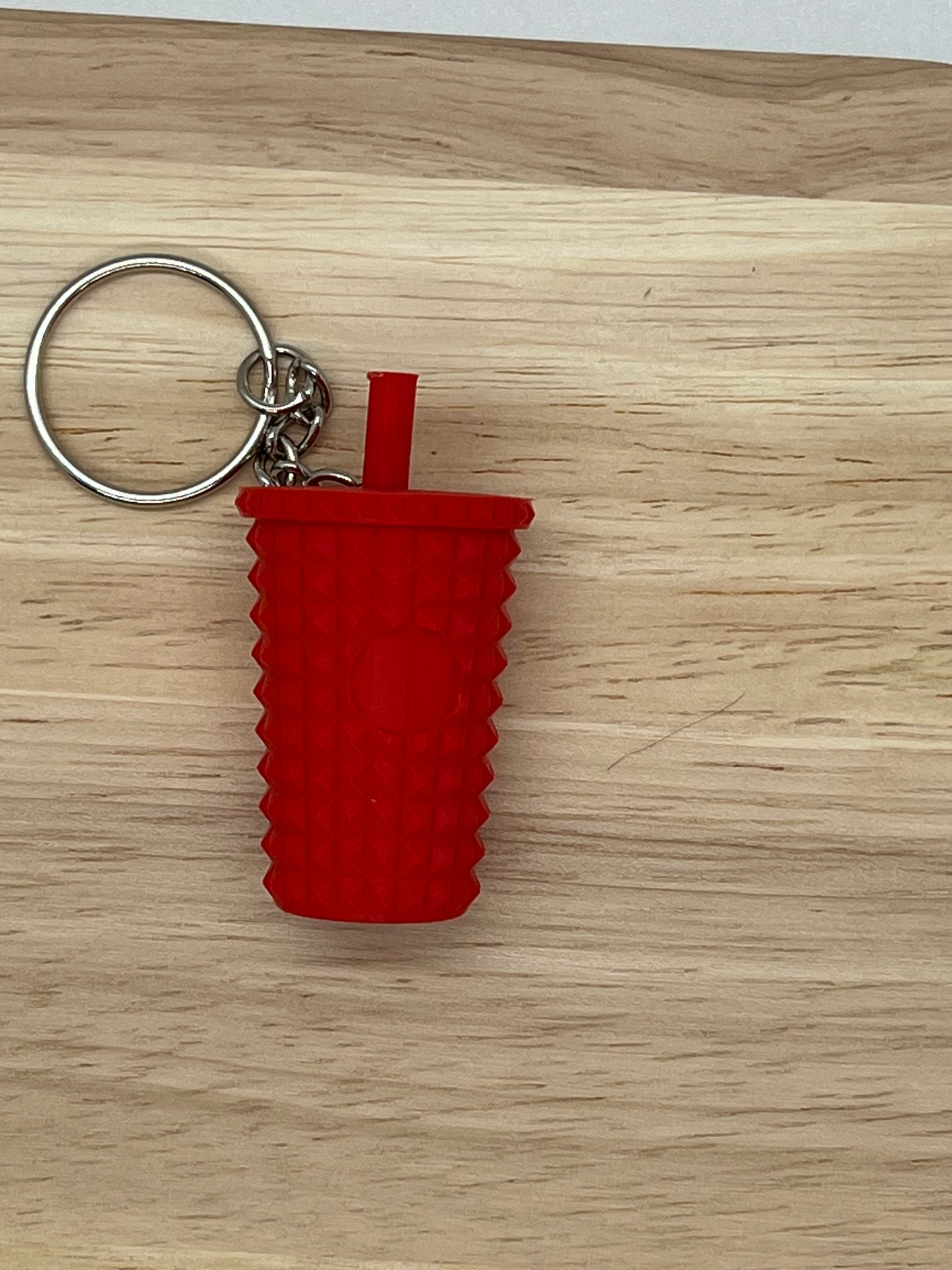 Studded Tumbler Keychain