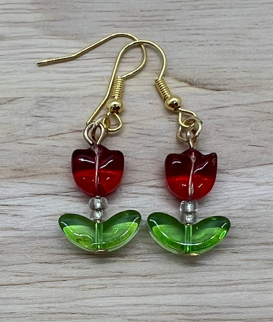 Tulip Earrings - Multiple Colors