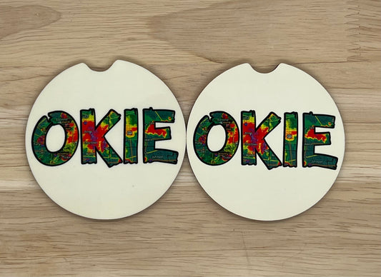 Okie Car Coasters