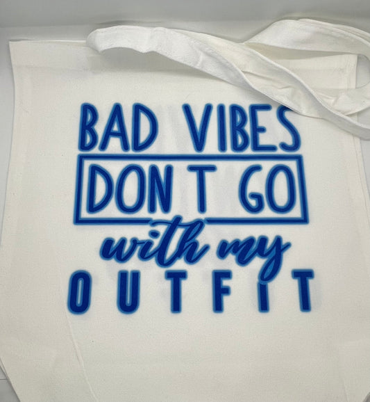 No Bad Vibes Tote Bag