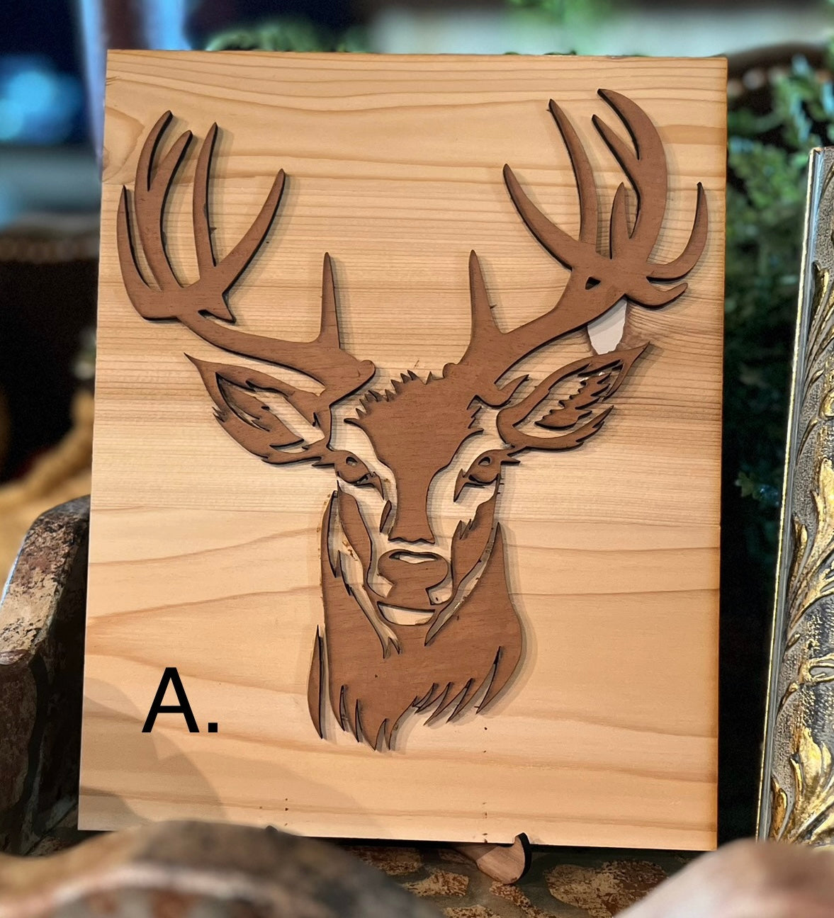 Deer Wooden Wall Art