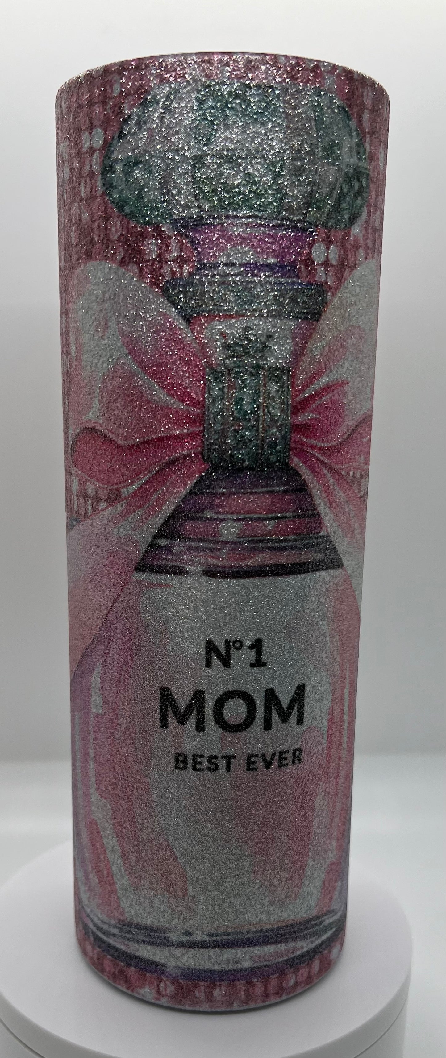 No. 1 Mom 20oz Glitter Tumbler