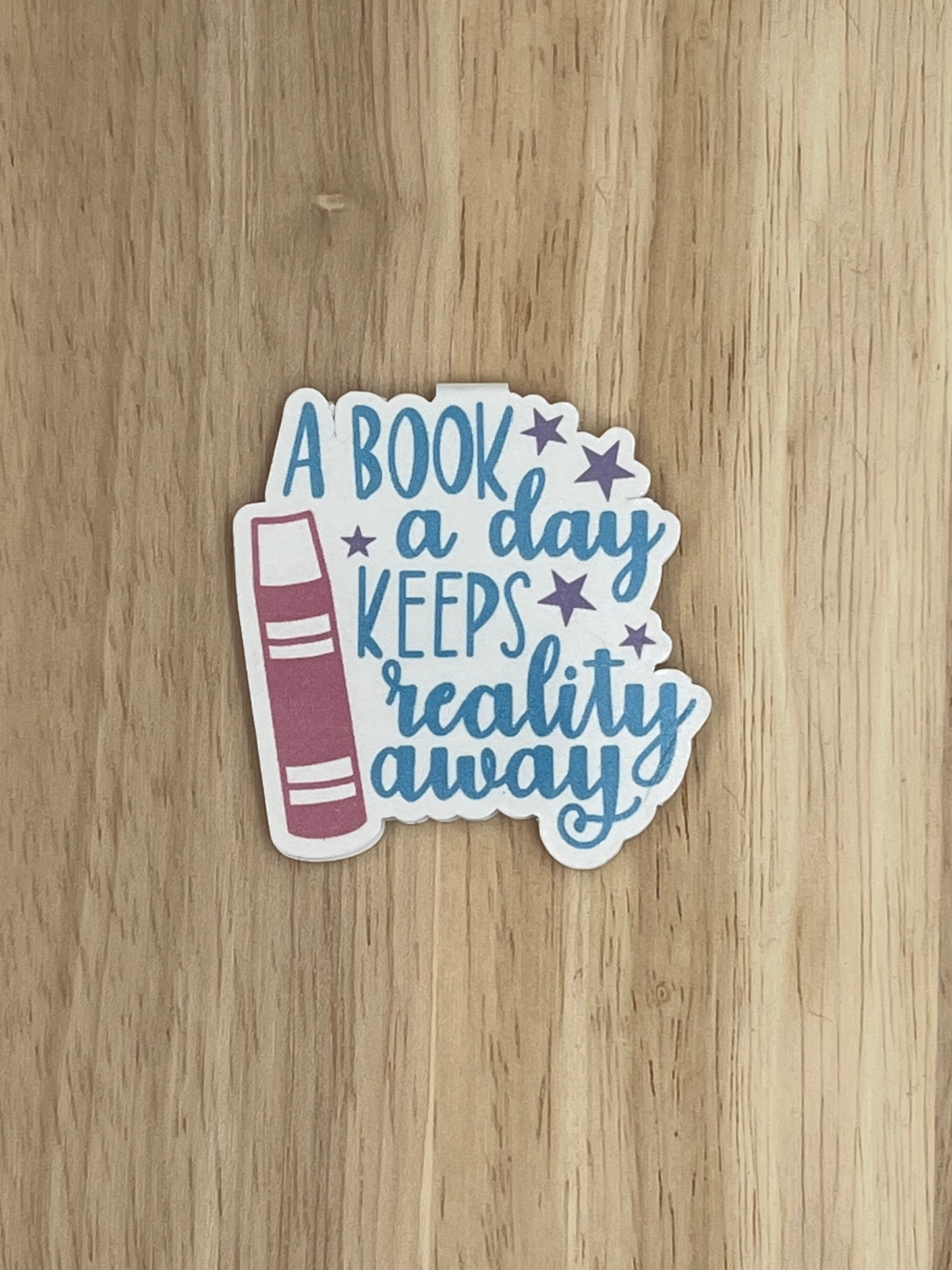 A Book A Day Magnetic Bookmark