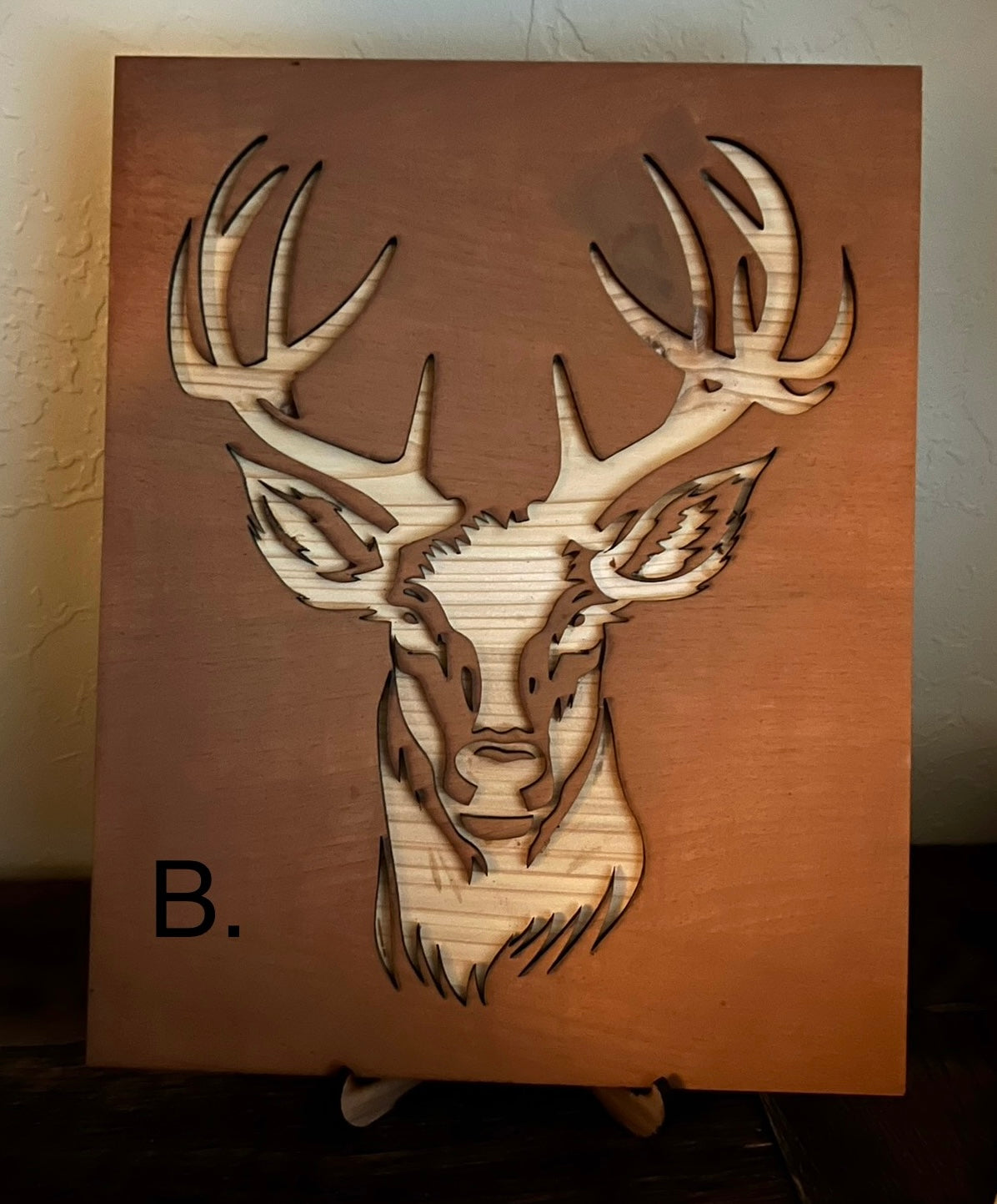 Deer Wooden Wall Art