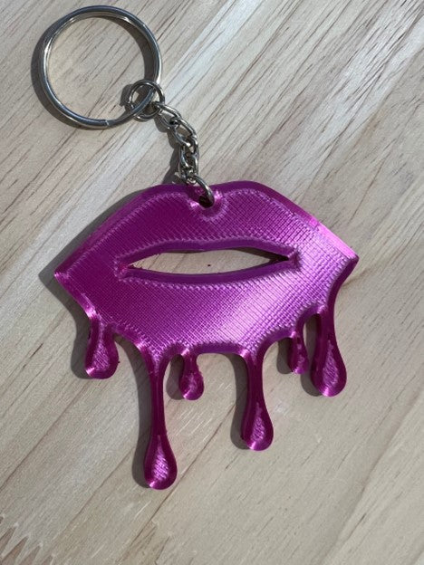 Drip Lip Keychain